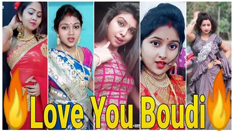 Love You Boudi New Best Tiktok Video Of Indian Hot Boudi 2020 So