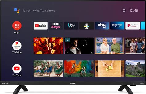 Buy Sharp Di Ka Frameless Inch Smart Android Tv With Freeview Hd