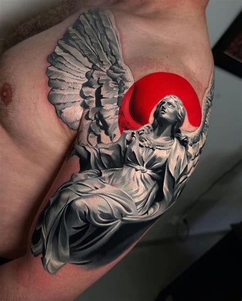 Details More Than 74 Archangel Michael Tattoo Drawings Super Hot In