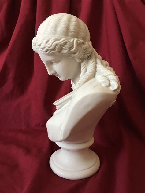 Eirene Statue Greek Goddess Of Peace Bust Sculpture Roman Etsy