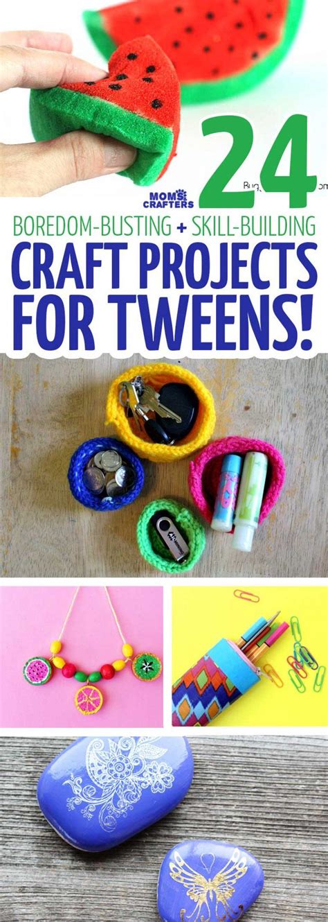 24 Cool Crafts And Skills To Learn For Tweens Homeschool