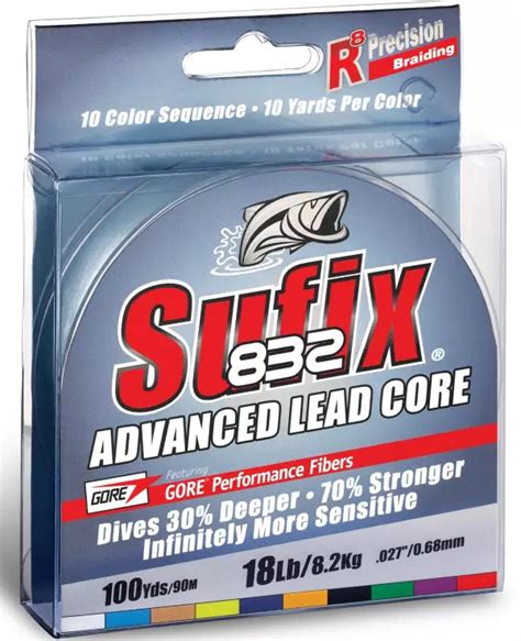 Sufix Performance Lead Core Braided Fishing Line Field And Stream