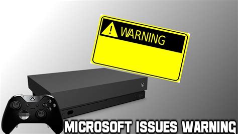 Microsoft Confirms Warning For All Xbox One X Owners Update Causing