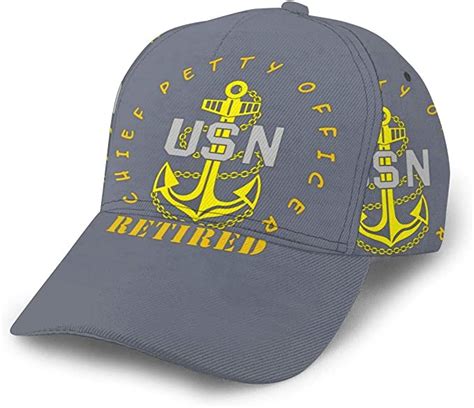 Paidaxing Us Navy Cpo Chief Petty Officer Retired Design Baseball Cap