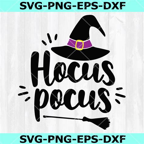 Hocus Pocus SVG, DXF, EPS, PNG, Instant Download - SvgBdaDesigns