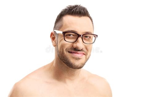 271 Shirtless Young Man Wearing Glasses Stock Photos Free And Royalty