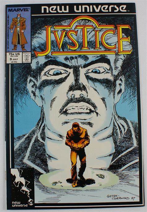 Justice 1986 Vol1 9 Fen Conway Marvel New Universe Comics