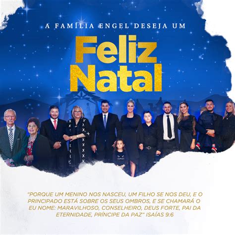 A Família Engel Deseja Um Feliz Natal Ministério Engel