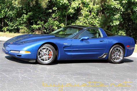 2002 Electron Blue Z06 Coupe One Of A Kind Corvette Forum