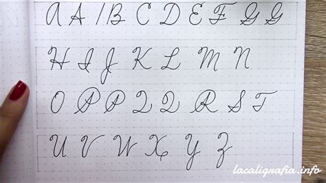 Caligrafia Alfabeto En Letra Cursiva Adorei As Atividades Com O