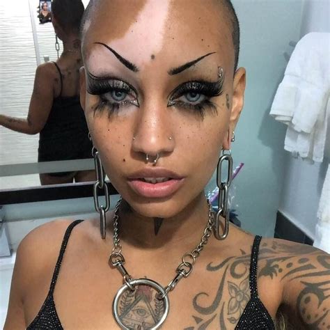 instagram photo by alternative poc may 5 2020 at 12 17 pm edgy makeup alternative makeup