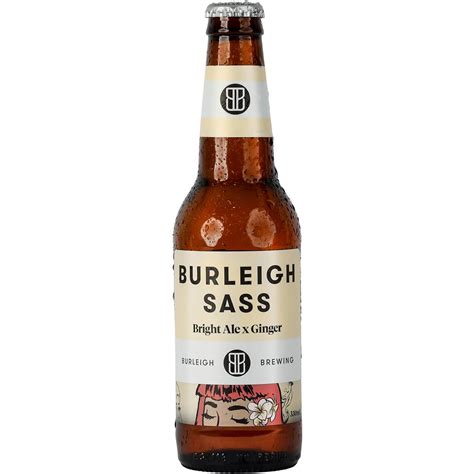 Burleigh Brewing Co Sass Bright Alex Ginger 330ml Woolworths