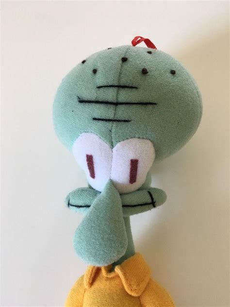 Spongebob Squarepants Squidward Stuffed Plush 14 Nanco Squid Rare Htf