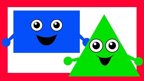 Circle Square Teach And Learn Shapes Kids Shapes Song 2