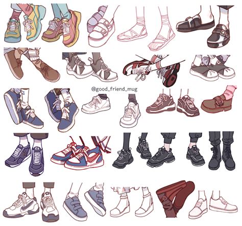 How To Draw Anime Shoes Draw Hjr