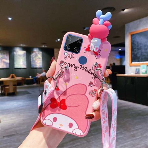 cute cartoon melody doll casing for oppo a9 2020 a5 2020 a53 2020 a33 2020 a32 a31 oppo a7 a5s