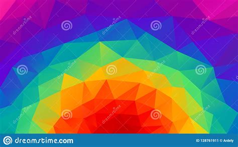 Vector Irregular Polygonal Background Triangle Low Poly Pattern