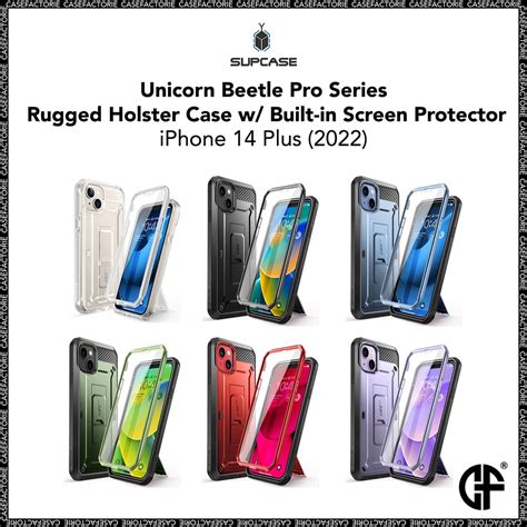 Supcase Unicorn Beetle Pro Full Body Rugged Holster Case For Iphone 14