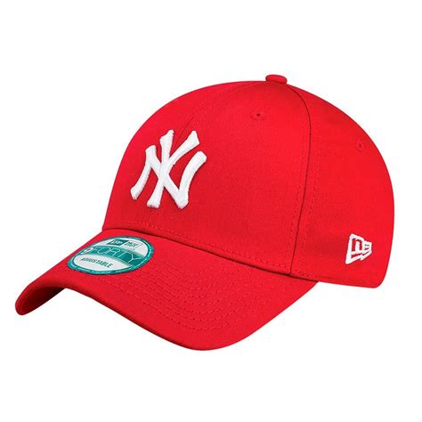 New Era New York Yankees League Basic 9forty Cap Red Bmc Sports