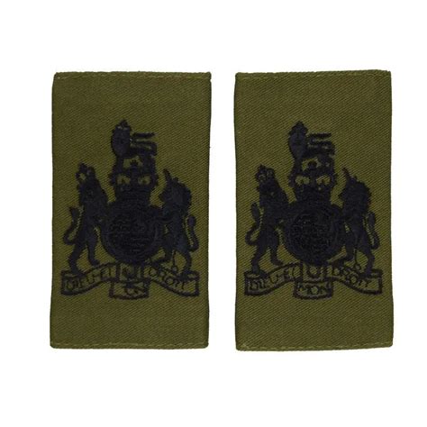 Royal Marines Warrant Officer Class 1 Wo1 Slider Epaulette Royal Navy