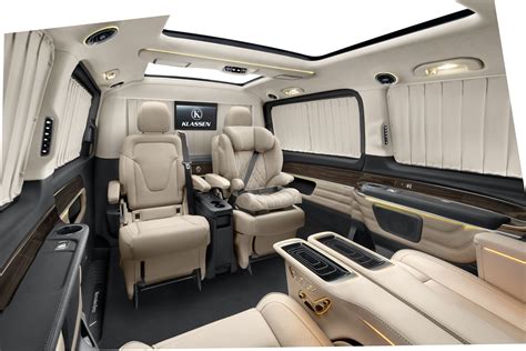 The Mercedes Benz V Class Combines Comfort And Luxury On A Large Scale