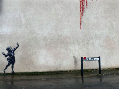 Banksy Possible New Mural By Mysterious Street Artist Discovered In