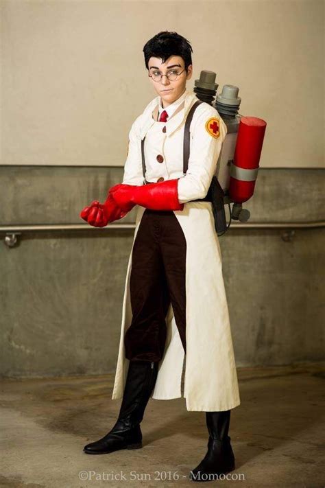 Costumes Specialty Details About New Team Fortress 2 Medic Cosplay Costume
