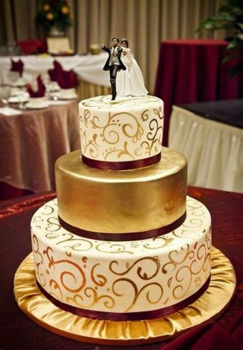 30 Best A Burgundy Gold And Ivory Wedding Images On