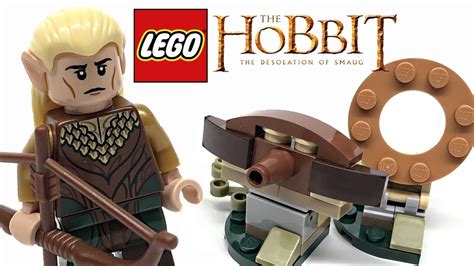 Lego The Hobbit Legolas Greenleaf Review 2013 Polybag 30215 Youtube