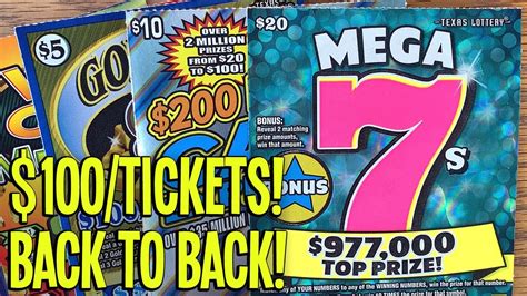 More New Tickets Back To Back Wins 💰 20 Mega 7s Gold Mine 9x 💵 Tx Lottery Scratch Offs