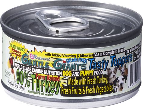 In many ways, the dog food industry is like the wild west and there's an extremely lucrative gold rush going on. GENTLE GIANTS 90% Turkey Grain-Free Wet Dog Food, 3-oz ...