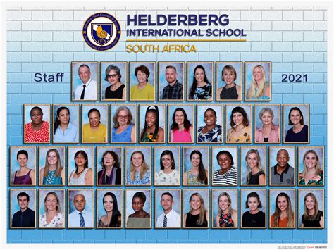 2021 Staff Helderberg International School