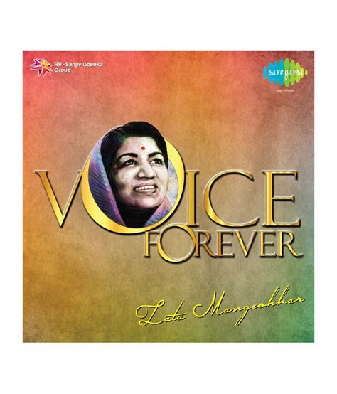 Voice Forever Lata Mangeshkar Audio Cd Hindi Buy Online At Best