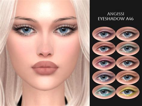 The Sims Resource Eyeshadow A46