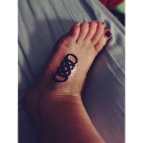 The infinity tattoo designs in recent time, has gained much popularity among general masses and in its own right. Double infinity #tattoo | Tattoos, Print tattoos, Paw ...