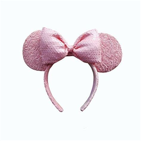 Disney Parks Millennial Pink Minnie Mouse Ears Bow Headba