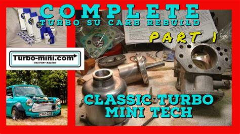 Classic Mini Turbo Su Hif44 Turbo Carburetor Step By Step Complete