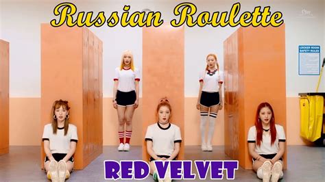 Red Velvet Russian Roulette [english Subs Romanization] Youtube