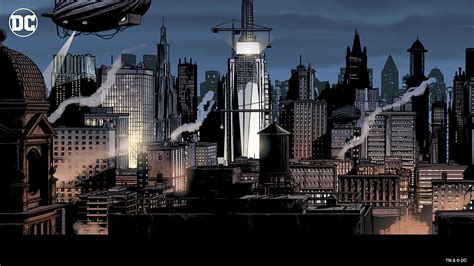 Dc Comics Gotham City Zoom Background
