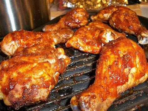 Flip the chicken and transfer it to the unlit side of the grill. The Pioneer Woman's Peach-Whiskey Barbecue Chicken Recipe ...