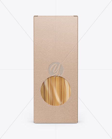 Download Download Kraft Box with Pasta Mockup - Front View PSD in 2020 (With images) | Mockup free psd ...