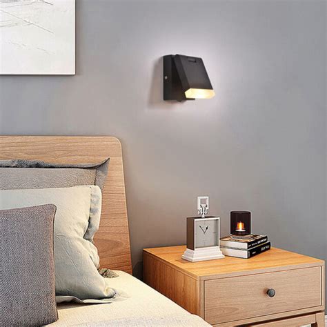 5w Led Bedside Wall Sconces Lamp Fixtures Smd 5730 Foldable Light On