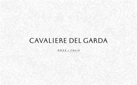 Cavaliere Del Garda On Behance