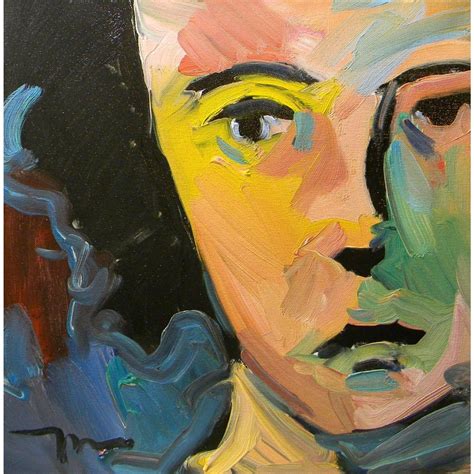 Jose Trujillo Impressionism Original Oil Painting Portrait Woman Half
