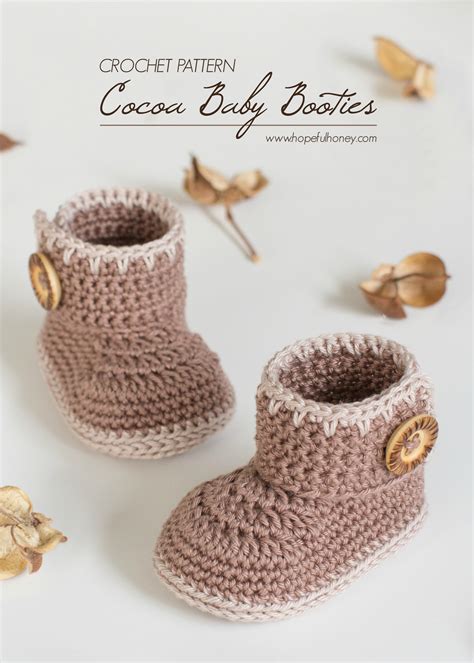 Free Crochet Patterns For Adorable Baby Boy Booties • Oombawka Design