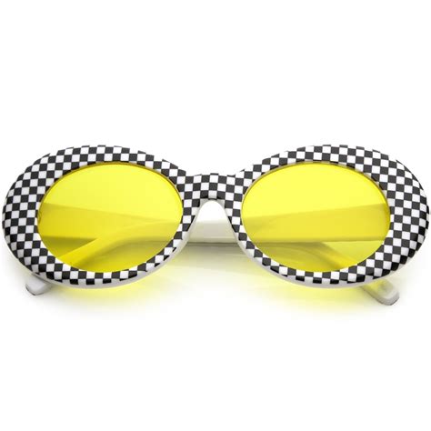 Black And Yellow Clout Goggles Hollywood Sunglasses Yellowsunglasses