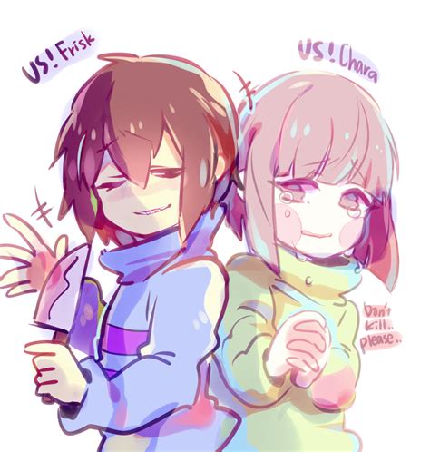 Underswap Frisk And Chara Undertale Know Your Meme Free Nude Porn Photos