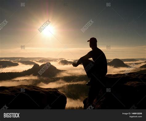 Moment Loneliness Man Image And Photo Free Trial Bigstock