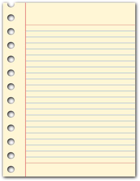 Notepad Page Educationsuppliespapernotepadpagepnghtml