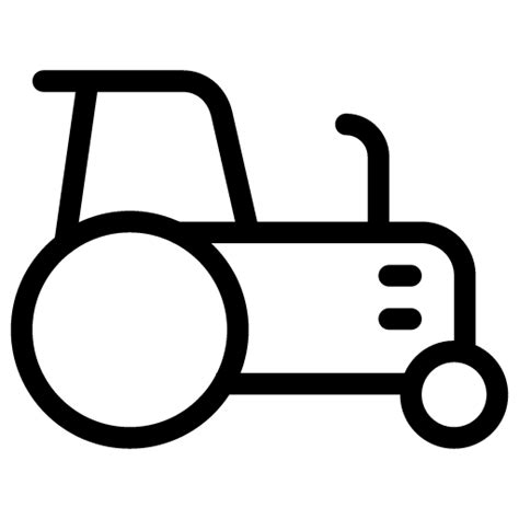 Tractor Icon Line Iconpack Iconsmind